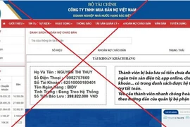 Một số đối tượng đã lợi dụng thông tin, hình ảnh của DATC để lừa đảo. (Nguồn: DATC)