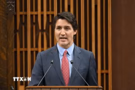 Thủ tướng Canada Justin Trudeau. (Nguồn: AFP/TTXVN)