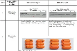 Thừa Thiên-Huế: Phát hiện thuốc kháng sinh Cefixim 200 giả 