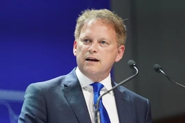 Bộ trưởng Quốc phòng Anh Grant Shapps. (Ảnh: AFP/TTXVN)