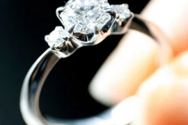 Một chiếc nhẵn kim cương. (Nguồn: Reuter)