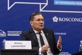 Tổng Giám đốc Tập đoàn năng lượng hạt nhân Liên bang Nga Rosatom Alexey Likhachev. (Nguồn: rosatom.ru)