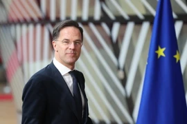 Thủ tướng Hà Lan Mark Rutte tới dự Hội nghị thượng đỉnh Liên minh châu Âu (EU) ở Brussels, Bỉ ngày 21/3 vừa qua. (Ảnh: THX/TTXVN)