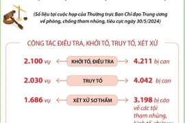 Công tác phòng, chống tham nhũng, tiêu cực tiếp tục được đẩy mạnh, quyết liệt