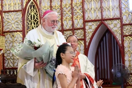 Bộ trưởng Ngoại giao Vatican chủ sự thánh lễ ở Nhà thờ Chính Tòa Hà Nội 