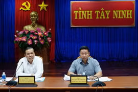 UBND tỉnh tổ chức phiên họp giao ban đánh giá tình hình thực hiện kế hoạch đầu tư công. (Nguồn: báo Tây Ninh)
