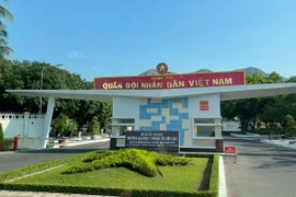 Trường Đại học Thông tin Liên lạc nằm ở thành phố Nha Trang, tỉnh Khánh Hòa, là một trong những trường đào tạo sỹ quan cấp phân đội trình độ đại học. (Ảnh: Vietnam+)