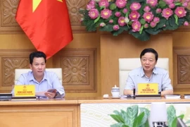 Phó Thủ tướng Trần Hồng Hà chủ trì. (Ảnh: Văn Điệp/TTXVN)