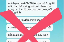 [Fact-check] Thực hư tin đồn 'nhân viên y tế chuốc thuốc mê cả nhà'