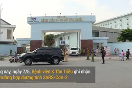 Bệnh viện K cơ sở Tân Triều (Ảnh: Hoàng Đạt/Vietnam+)