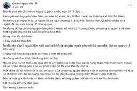 [Fact-check] Sự thực về vụ tử vong đăng trên Facebook 'Đoàn Ngọc Hải'