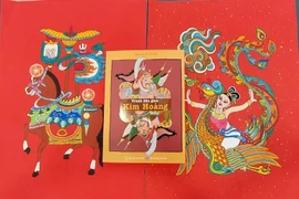'Tranh dân gian Kim Hoàng': Truyền cảm hứng về "dòng tranh đỏ" 