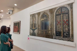 Festival Mỹ thuật trẻ: Nhiều tác phẩm đề cập đến vấn đề môi trường