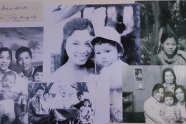 Những bức ảnh của bà Phạm Thị Hải Ấm đang lưu giữ tại Trung tâm Lưu trữ quốc gia III (Hà Nội). (Ảnh: Minh Thu/Vietnam+)