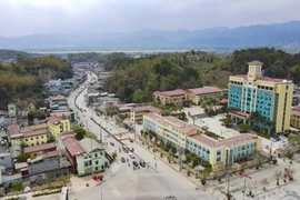 Một góc phường Him Lam ngày nay. (Ảnh: Xuân Tư/TTXVN)