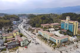 Một góc phường Him Lam ngày nay. (Ảnh: Xuân Tư/TTXVN)