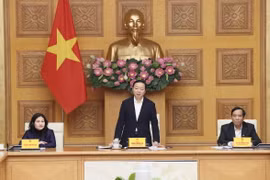 Phó Thủ tướng Trần Hồng Hà phát biểu chỉ đạo. (Ảnh: Văn Điệp/TTXVN)
