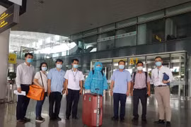 Chuyên gia Nhật Bản đã có mặt tại Việt Nam để thẩm định vải thiều. (Ảnh: Bộ Nông nghiệp và Phát triển nông thôn cung cấp) 