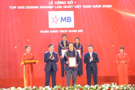 Ngân hàng MB ghi danh tốp 30 doanh nghiệp lớn nhất Việt Nam 