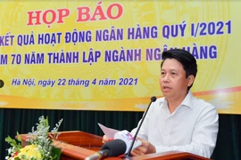 Ông Phạm Tiến Dũng, Vụ trưởng Vụ Thanh toán Ngân hàng Nhà nước. (Ảnh: CTV: Vietnam+)