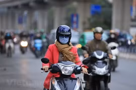 Khu vực Bắc Bộ, Bắc Trung Bộ cần đề phòng rét đậm, rét hại. (Nguồn: Vietnam+)