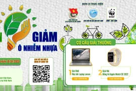 Banner thể lệ Cuộc thi “Sáng kiến tiêu dùng xanh, giảm ô nhiễm nhựa.” (Nguồn: Ban tổ chức)