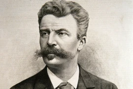 Đại văn hào người Pháp Guy de Maupassant. (Ảnh: Getty Images)