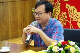 Nhà văn Nguyễn Nhật Ánh. (Ảnh: TTXVN)