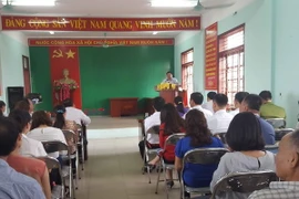 Toàn cảnh buổi công bố kết quả. (Ảnh: Thanh Thương-Diệp Trương/TTXVN)