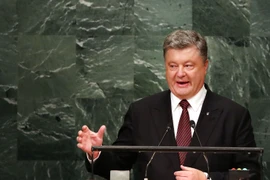 Tổng thống Ukraine Petro Poroshenko. (Ảnh: AFP/TTXVN)