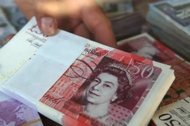 Đồng bảng Anh. (Ảnh: AFP/TTXVN)