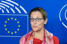 Bộ trưởng Thương mại quốc tế Canada Chrystia Freeland. (Ảnh: EPA/TTXVN)