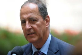 Trưởng đoàn đàm phán Chính phủ Colombia với nhóm Quân đội Giải phóng quốc gia (ELN) Juan Camilo Restrepo. (Ảnh: AFP/TTXVN)