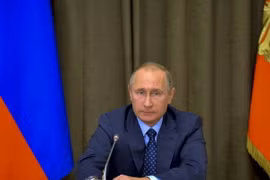Tổng thống Nga Vladimir Putin. (Ảnh: AP/TTXVN)