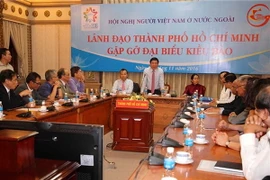 Lãnh đạo TP Hồ Chí Minh gặp gỡ đại biểu kiều bào tiêu biểu