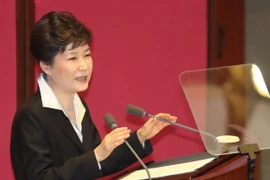 Tổng thống Hàn Quốc Park Geun-hye. (Ảnh: Yonhap/TTXVN)