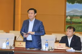 Phó Thủ tướng Vương Đình Huệ phát biểu ý kiến. (Ảnh: Doãn Tấn/TTXVN)
