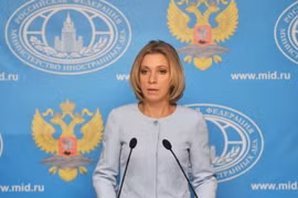 Phát ngôn viên Bộ Ngoại giao Nga Maria Zakharova. (Ảnh: Sputnik/AFPTTXVN)
