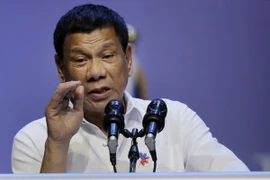 Tổng thống Philippines Rodrigo Duterte. (Ảnh: AP/TTXVN)