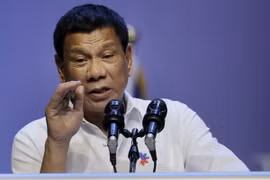 Tổng thống Philippines Rodrigo Duterte. (Ảnh: AP/TTXVN)