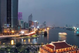 Trung tâm Thành phố Hồ Chí Minh. (Ảnh: Tràng Dương/TTXVN)