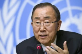 Tổng Thư ký Liên hợp quốc Ban Ki-moon. (Ảnh: AFP/TTXVN)