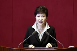 Tổng thống Hàn Quốc Park Geun-hye. (Ảnh: EPA/TTXVN)