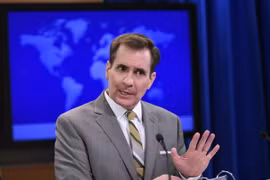 Người phát ngôn Bộ Ngoại giao Mỹ John Kirby. (Ảnh: AFP/TTXVN)