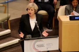 Thủ tướng Anh Theresa May. (Ảnh: AFP/TTXVN)
