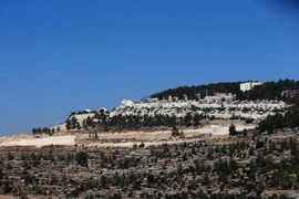 Khu định cư Gilo của người Do Thái ở đông Jerusalem ngày 3/11 vừa qua. (Ảnh: AFP/TTXVN)