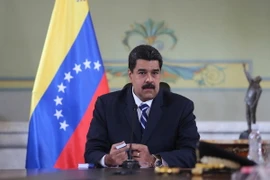 Tổng thống Venezuela Nicolas Maduro trong cuộc họp ở Caracas ngày 26/10 vừa qua. (Ảnh: EPA/TTXVN)