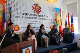 Quang cảnh buổi hội thảo. (Ảnh do Tổng Lãnh sự quán Việt Nam tại Perth cung cấp)