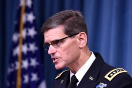 Tư lệnh Bộ Chỉ huy Trung tâm Mỹ, Tướng Joseph Votel. (Ảnh: THX/TTXVN)