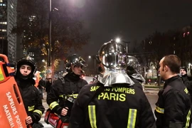 Cảnh sát đặc nhiệm Pháp. (Ảnh: AFP/TTXVN)